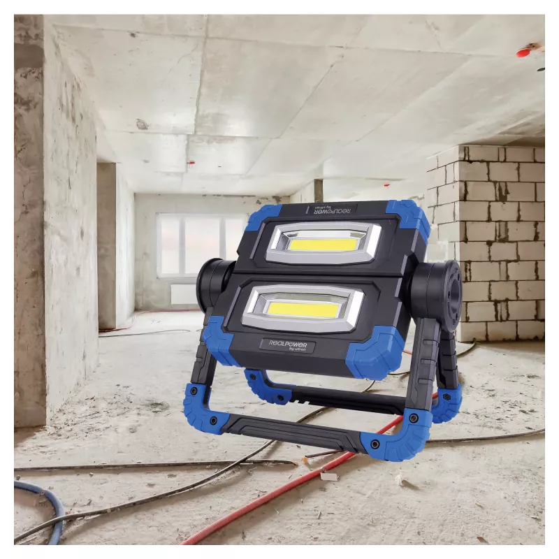 RealPower AL-220 batteriebetriebene LED-Arbeitsleuchte