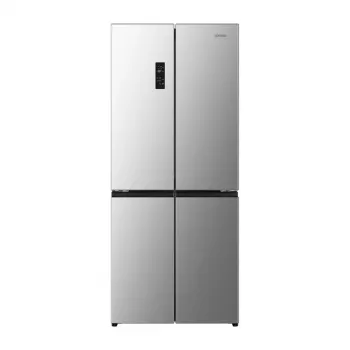 Gorenje HZSF46962 NRM819E61X G600, Grau, Stahl, Glas, 460 L, SN-N, C
