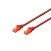 Patchkabel Digitus CAT 6 U/UTP LSZH 1m Rot