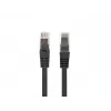 Netzwerkkabel Lanberg PCU6-10CU-0200-BK Cat6 U/UTP RJ-45 gerade 2 m schwarz