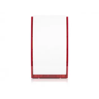 Satel SP-4003 R Kabelgebundene Sirene Innen/Außen Rot, Weiß