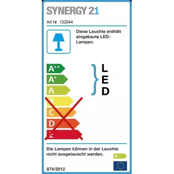 Synergy 21 LED-Lichtpanel 620x620 mm 40 W WW/W 24 V IP65