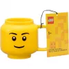 LEGO Keramiktasse Boy, klein, gelb