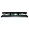 Digitus DN-91524U-EC 19" 24-Port Cat5e U/UTP Patchpanel, 1U, mit Kabelführung, Schwarz