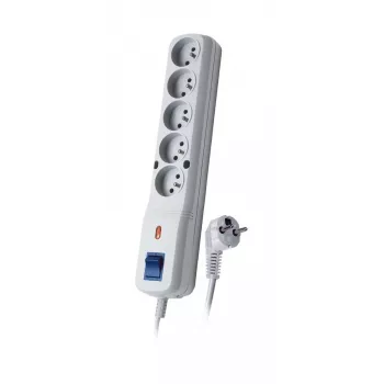 Lestar 5w Lv-530wa, Überspannungsschutz, 1,5 m, grau Lv-530w G-a K. Sz 1,5m