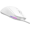LORGAR MSA10, Ultralight Wired Gaming Maus Advanced, weiß