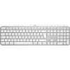 Logitech MX Keys S for Mac Tastatur Büro RF Wireless + Bluetooth QWERTZ Deutsch Aluminium Weiß