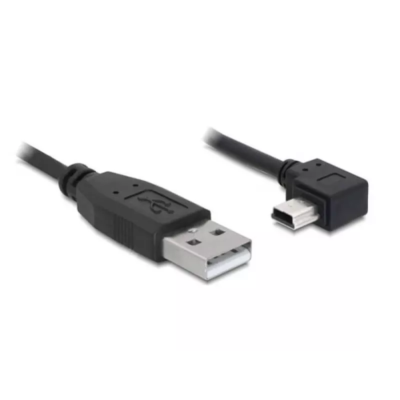 USB-Kabel DeLOCK 82683 USB 2.0 3 m USB A Mini-USB B Schwarz
