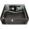 PC-Gehäuse INTER-TECH S21 schwarz/silber ATX Unterstützung für 6 Lüfter