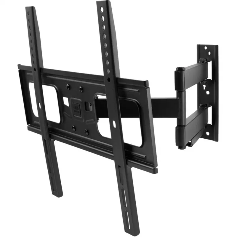 One For All WM 2651 Smart Turn 180 TV-Wandhalterung, 81–229 cm (32–90 Zoll), VESA 600, 50 kg, drehbar, schwarz