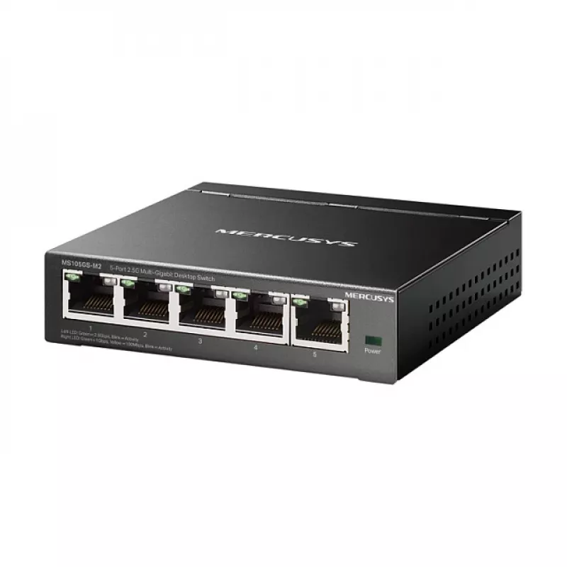 Mercusys MS105GS-M2 5-Port 2.5G Multi-Gigabit Desktop-Switch