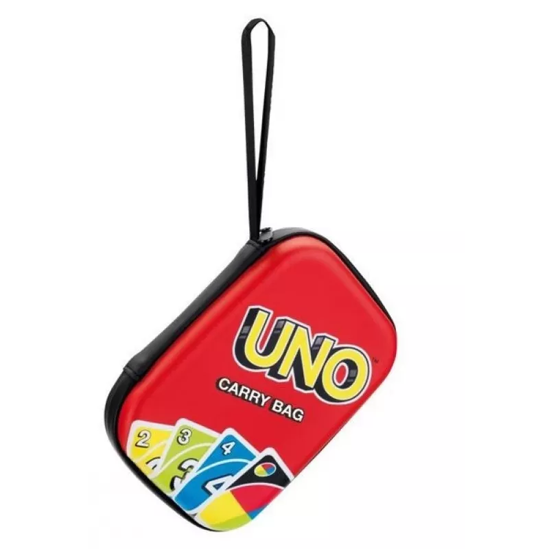 Theo Klein 5901 Uno-Kartenbox, rot/schwarz