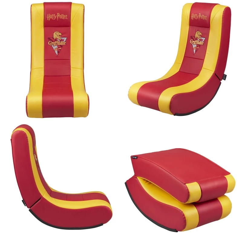 Konsolen-Gaming-Stuhl Subsonic SA5610-H1 Gepolsterte Sitzfläche Rot Gelb