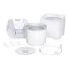 Eismaschine Steba IC20 1,5L 9,5W Transparent Weiß