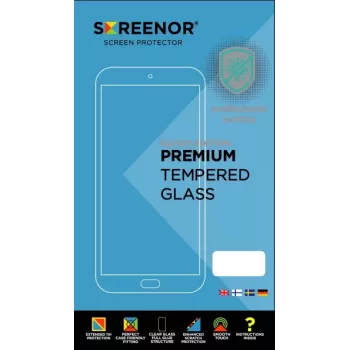 Klare Displayschutzfolie SCREENOR für Apple iPhone 12 / 12 Pro — 6,1 Zoll