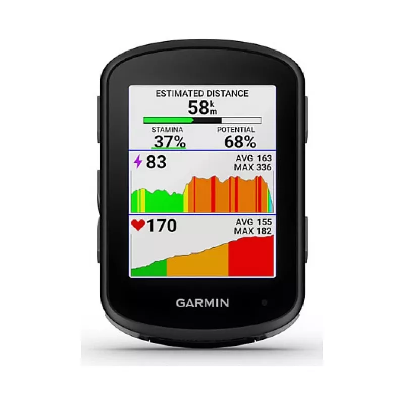 Garmin Edge 540 010-02694-01 kabelloser Fahrradcomputer, 6,6 cm (2,6 Zoll), 16 GB, WLAN, Bluetooth, ANT+, IPX7, Karten Mitteleuropa + Westeuropa, Schwarz
