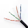 UTP-Patchkabel QOLTEC CAT6 100 m schwarz