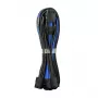 CableMod PRO ModMesh 12VHPWR auf 3x PCI-e Kabel, 45 cm, Schwarz/Blau