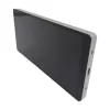 Shelly Wall Display X2 Bedienteil, WLAN, Bluetooth, Silber + BLU H&T Elfenbein