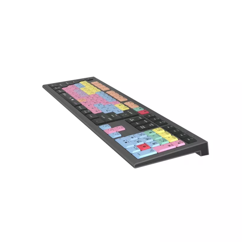 Logickeyboard Avid Pro Tools Astra 2 LKB-PT-A2M-FR Tastatur für Mac, USB, AZERTY Französisch, Schwarz