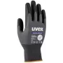 Uvex 60049 Grau - Schwarzes Elastan - Polyamid (6004912)