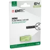 Emtec D250 Mini USB 2.0 Flash-Laufwerk 64 GB, Grün