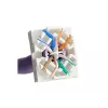 Alantec MB005-1 RJ45 Keystone-Modul, Cat.6A, STP, werkzeuglos, PoE+, 22-26 AWG
