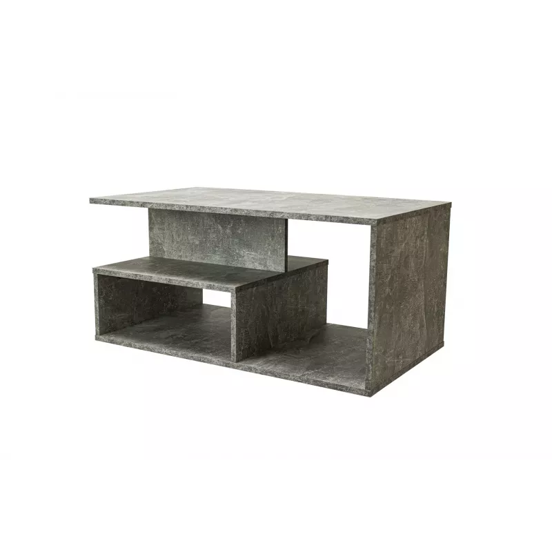Topeshop PRIMA BETON Couchtisch, freie Form, 1 Fuß