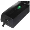 EVER Classic T/LZ09-CLA030/0000 Überspannungsschutz, 5 Steckdosen, 3 m, 250 V, Kindersicherung, LED, schwarz