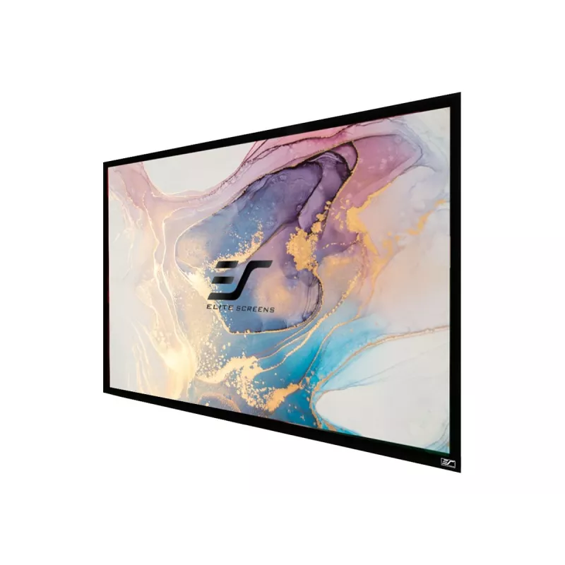Elite Screens | SableFrame Serie | ER120WH1 | Diagonale 120 Zoll | 16:9 | Bildschirmbreite (B) 266 cm | Schwarz