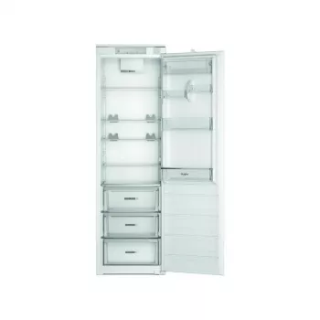 Whirlpool Kühlschrank | WHSD18A013D1 | Energieeffizienzklasse E | Einbau | Kühlschrank ohne Gefrierfach | Höhe 177 cm | Kühlvolumen netto 306 L | Display | 30 dB | Edelstahl