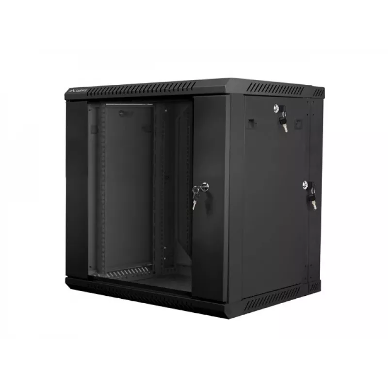 19 Zoll 12U Hängeschrank LANBERG 600x600 mm Schwarz