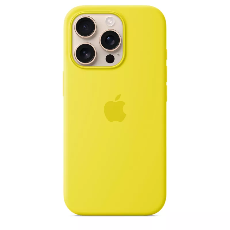 Silikonhülle mit MagSafe für iPhone 16 Pro - Sternfrucht