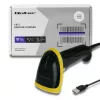 Qoltec 50867 Laser-Barcodescanner 1D/2D, USB, Schwarz