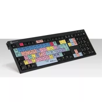 Tastatur Logickeyboard Adobe Premiere Pro CC QWERTZ German Multicolour