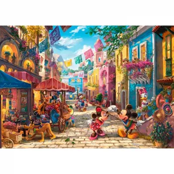Disney, Mickey & Minnie in Mexiko 6000 57397, Puzzle 6000 Teile