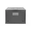 Professional Wandgehäuse Unique Serie - 600x600 mm (BxT), IT-Schrank schwarz, 7 Höheneinheiten