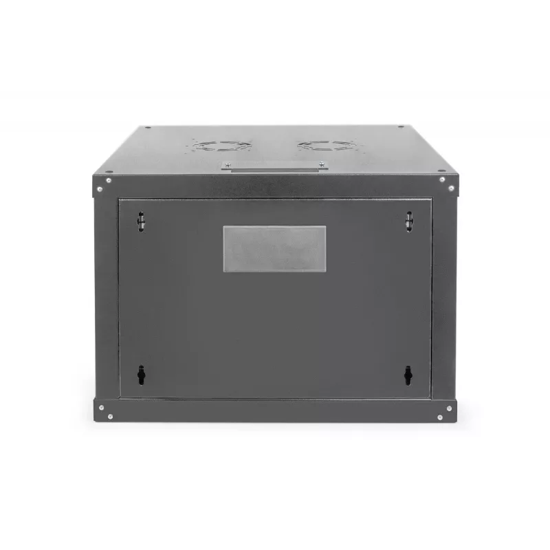 Professional Wandgehäuse Unique Serie - 600x600 mm (BxT), IT-Schrank schwarz, 7 Höheneinheiten