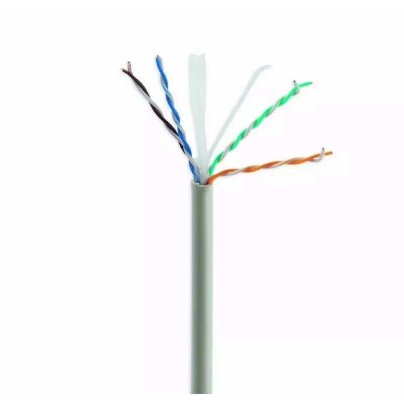 Gembird UPC-6004SE-SOL Cat6 UTP Netzwerkkabel auf Rolle, 305 m, grau