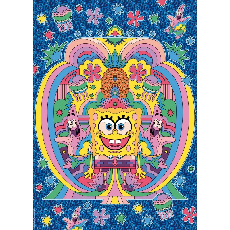 Hommage an SpongeBob, Puzzle 1000 Teile