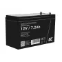 UPS-Batterie Green Cell AGM05 — 12 V 7,2 Ah Blei-Vlies (VRLA), 95 mm H, 151×65 mm, 2,15 kg