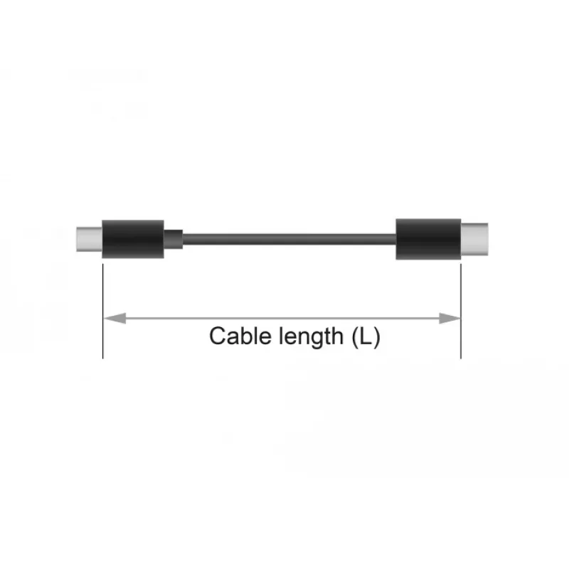 DisplayPort-Kabel DeLOCK 85658 1 m Schwarz