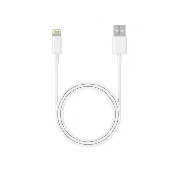 Kabel USB 2.0 iPhone AM-lightning 1m Weiß