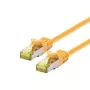 Netzwerkkabel LOGON SSTP Cat6a RJ-45 RJ-45 10 m Gelb