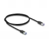 Delock 64262 Externer USB 5 Gbps 4-Port-Hub, 2x USB Typ-A und 2x USB Typ-C, mit Sicherungsschraube