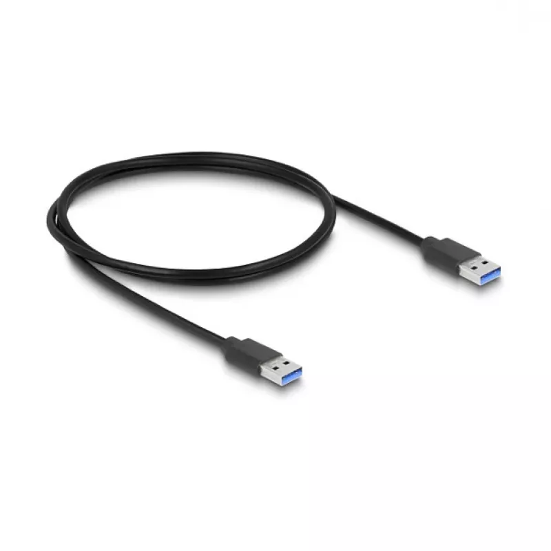 Delock 64262 Externer USB 5 Gbps 4-Port-Hub, 2x USB Typ-A und 2x USB Typ-C, mit Sicherungsschraube