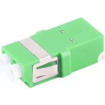 ShiverPeaks S/CONN 07-60031 LC-LC Duplex LWL-Kupplung mit Shutter, Grün