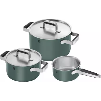 Kochgeschirr-Set ZWILLING PURE 1028857 — Edelstahl, induktionsgeeignet