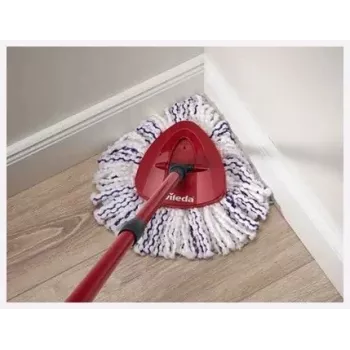 Vileda TURBO 3in1 Mikrofaser-Wischbezug für Spinnwischer, 1 Stück
