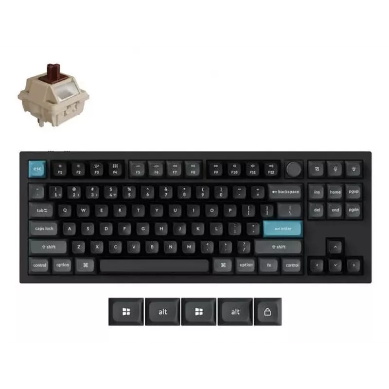Tastatur Wrl Q3 ULTRA/Schwarz Q3U-M3 Keychron